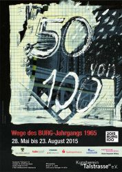Poster zur selbigen Ausstellung /
© Rolf Müller, 2015