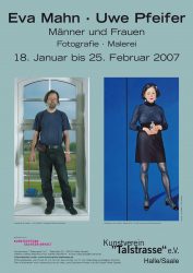 Poster zur selbigen Ausstellung /
© E. Mahn - U.Pfeifer, 2007