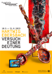 Plakat zur Ausstellung "Hartwig Ebersbach. Versuch einer Deutung" Plakat zur Ausstellung "Hartwig Ebersbach. Versuch einer Deutung"